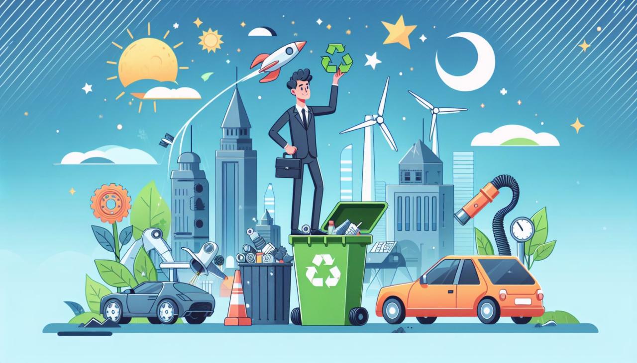 🚀 Истории успеха предпринимателей в сфере переработки отходов: 🌱 Путь к зеленому бизнесу: от идеи до реализации