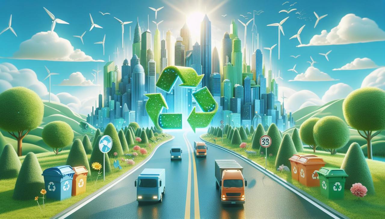 ♻️ Путь к устойчивому будущему: экологические и экономические выгоды переработки отходов: 📊 Экономика переработки: финансовая выгода для общества и бизнеса