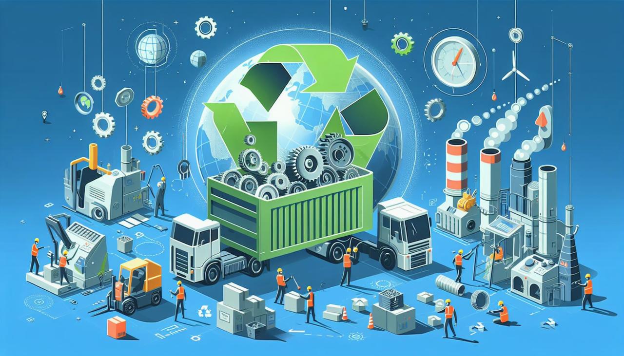 🔄 Улучшение эффективности через инновационные технологии переработки: ♻ Роль переработки в устойчивом развитии и экологии